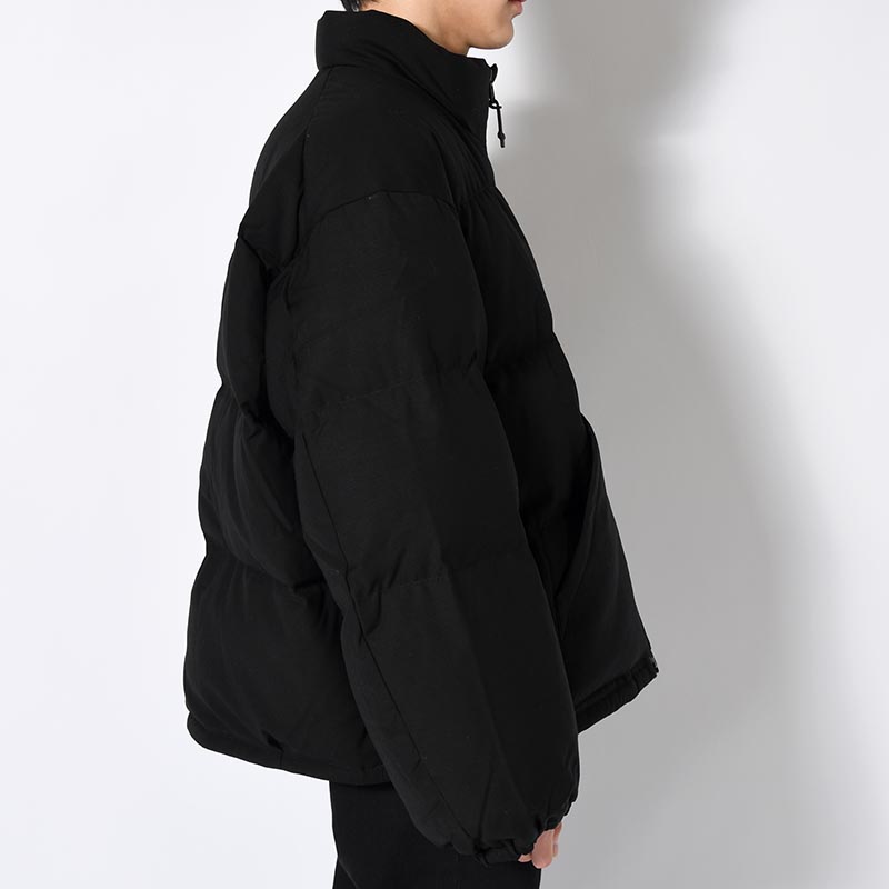 STLTH PUFFER JACKET -ULTRA BLACK-