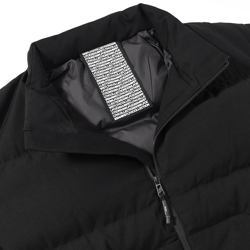 STLTH PUFFER JACKET -ULTRA BLACK-