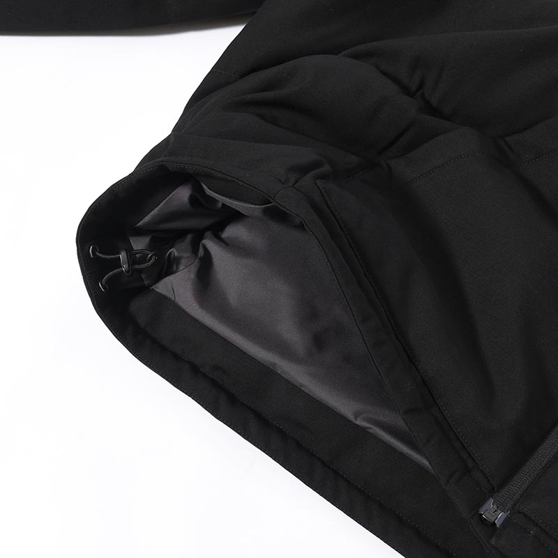 STLTH PUFFER JACKET -ULTRA BLACK-