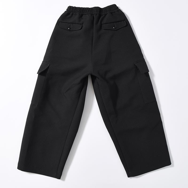 TECH TWILL WIDE CARGO -BLACK-