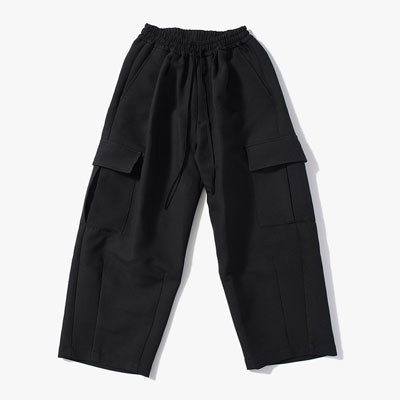 TECH TWILL WIDE CARGO -BLACK-