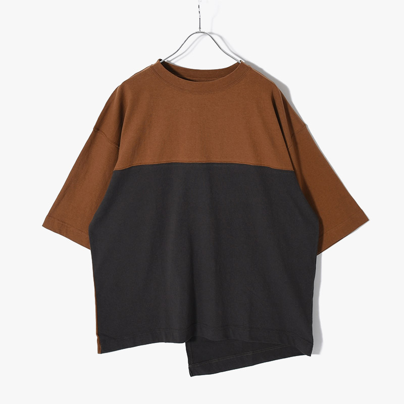 RE SWITCHING T-SHIRT -3.COLOR-(BROWN)