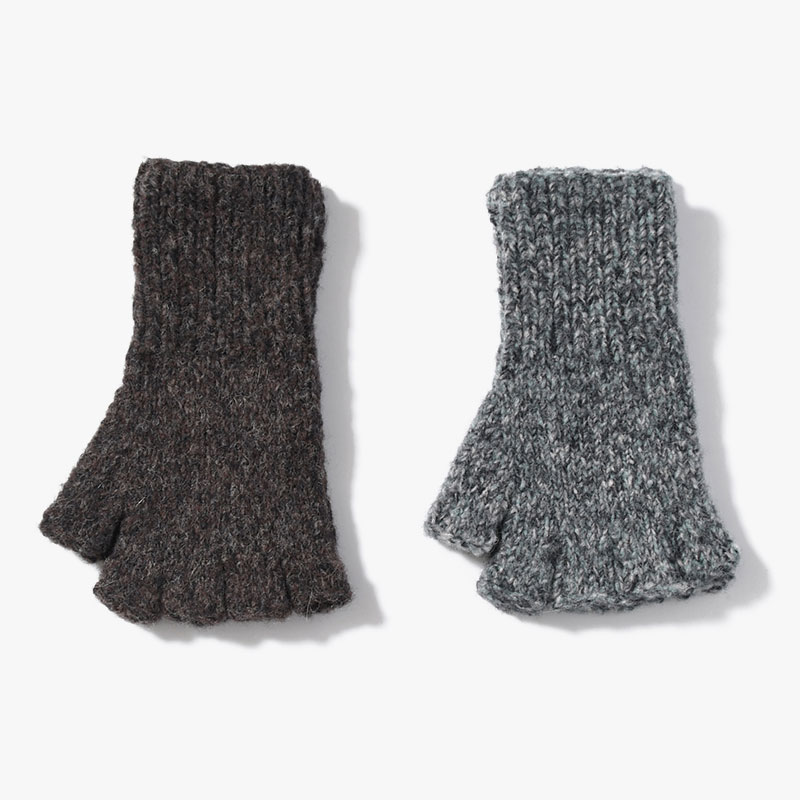 ALPACA KNIT GLOVE -2.COLOR-