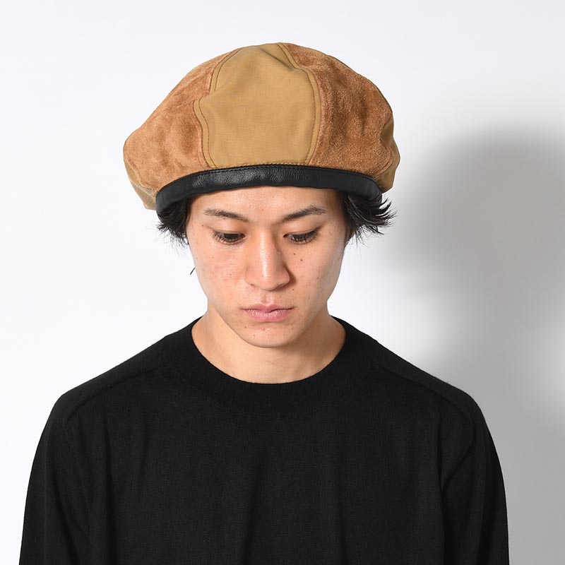 8PANEL COMBI BERET -2.COLOR-