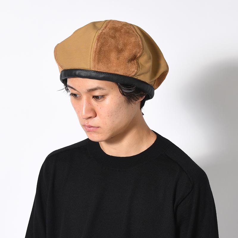 8PANEL COMBI BERET -2.COLOR-