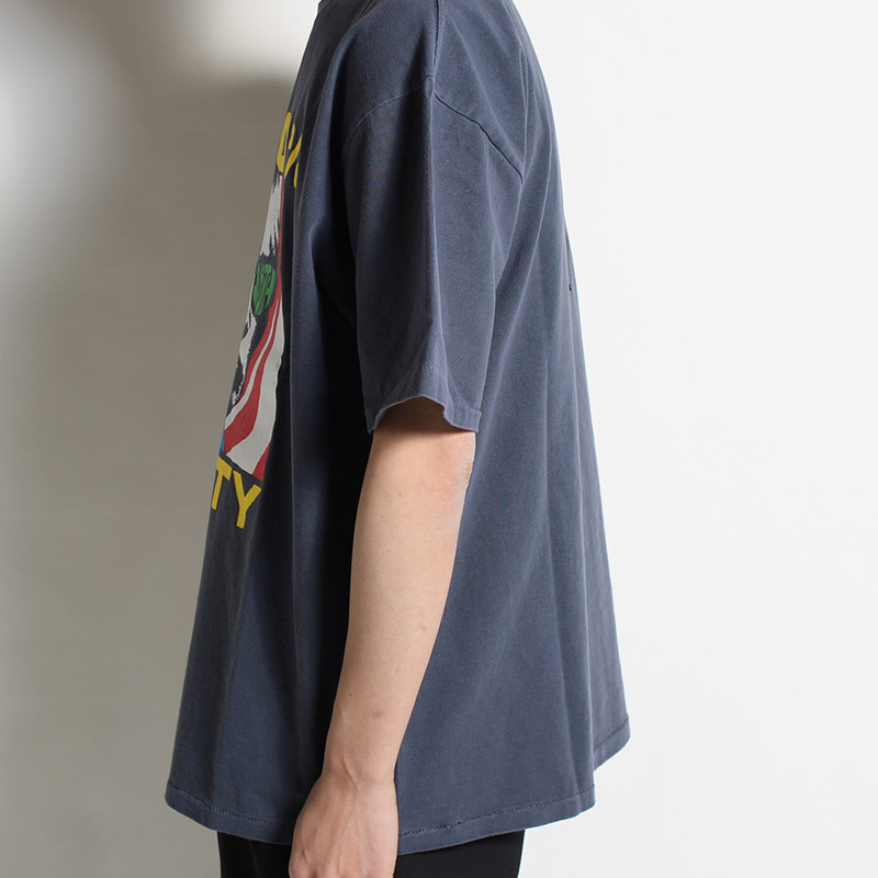 SONIC YOUTH 100% DIRTY TEE -NAVY-