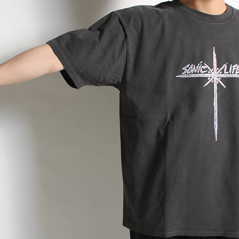 SONIC YOUTH SONIC LIFE TEE -BLACK-