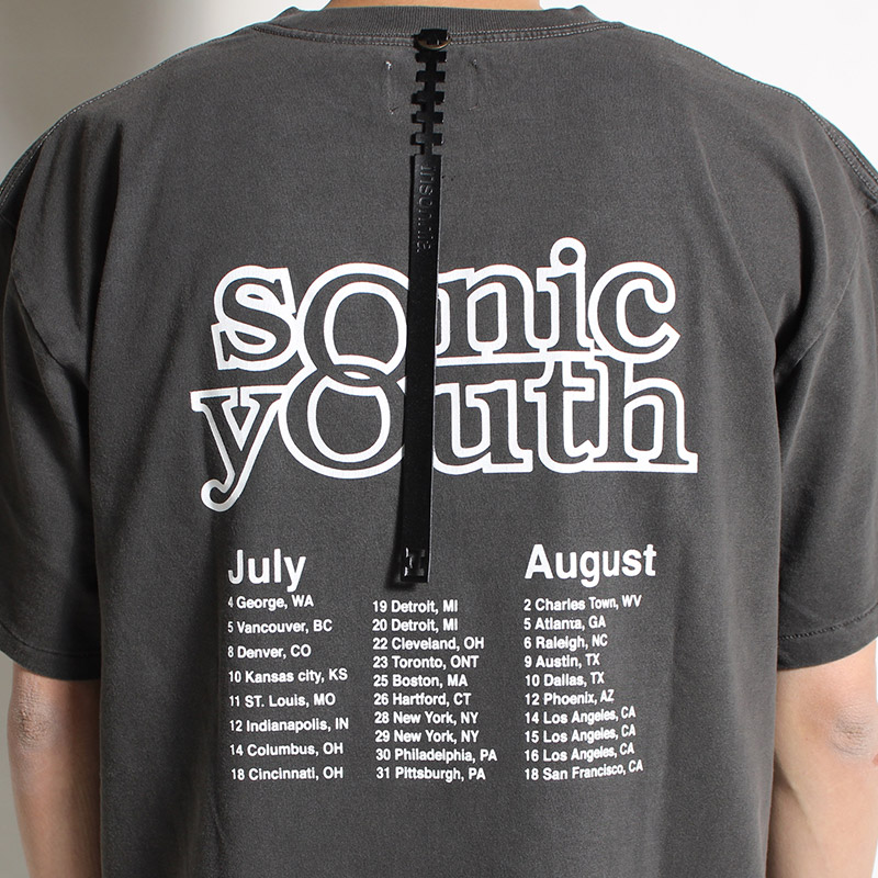 SONIC YOUTH WASHING MACHINE TEE -BLACK- | IN ONLINE STORE