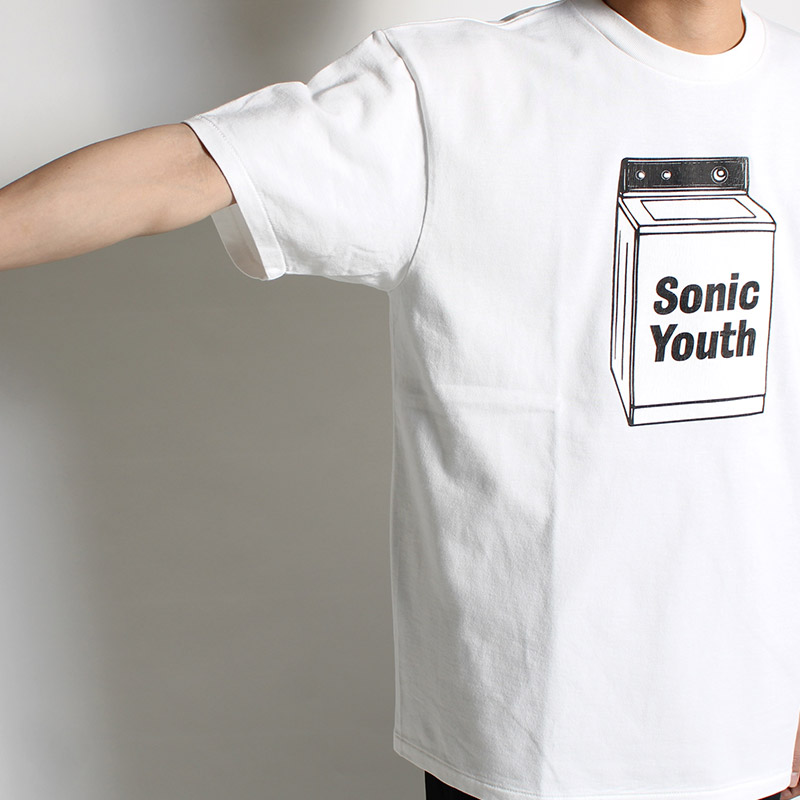 SONIC YOUTH WASHING MACHINE TEE -WHITE- | IN ONLINE STORE