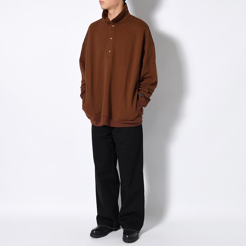 "JOBS" CHIN STRAP PILE SWEAT -4.COLOR-