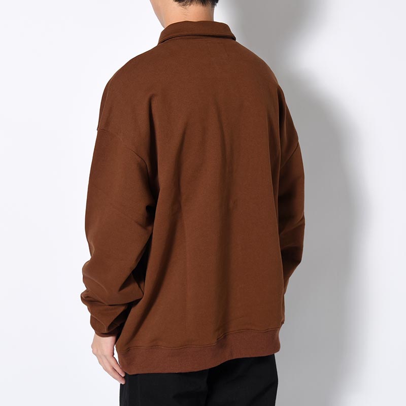 "JOBS" CHIN STRAP PILE SWEAT -4.COLOR-