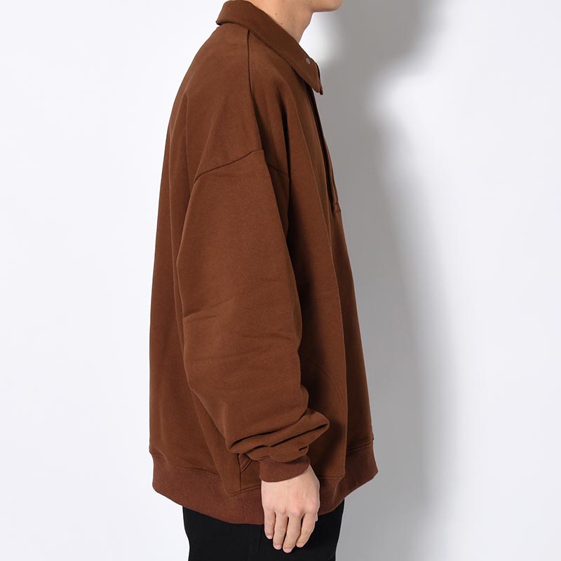 "JOBS" CHIN STRAP PILE SWEAT -4.COLOR-