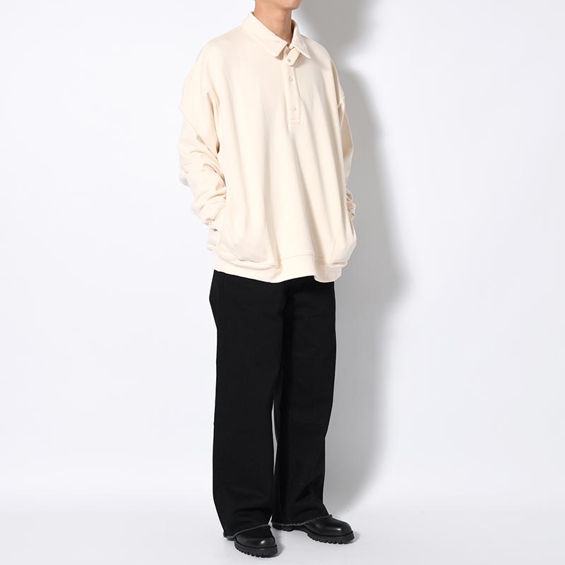 "JOBS" CHIN STRAP PILE SWEAT -4.COLOR-