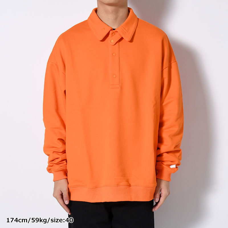 "JOBS" CHIN STRAP PILE SWEAT -4.COLOR-