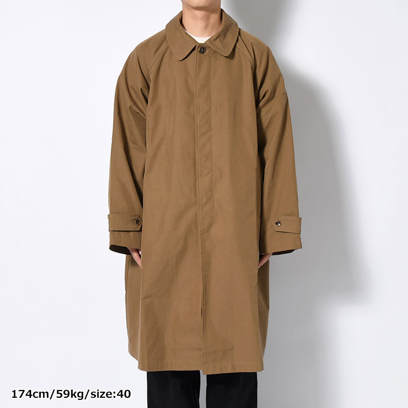 "GRAVES 2TONE" BAL COLLAR COAT -3.COLOR-