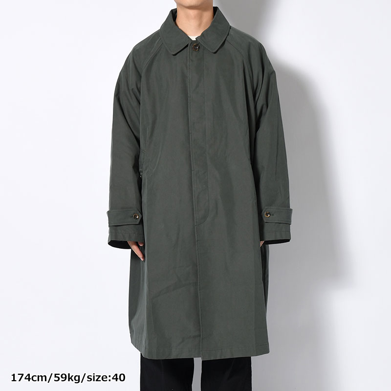 "GRAVES 2TONE" BAL COLLAR COAT -3.COLOR-