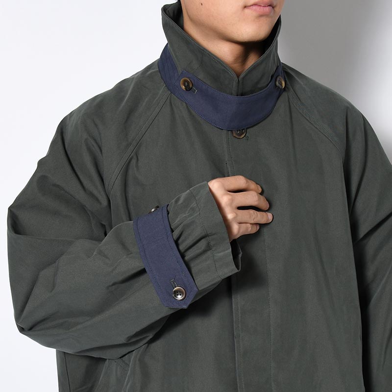 "GRAVES 2TONE" BAL COLLAR COAT -3.COLOR-