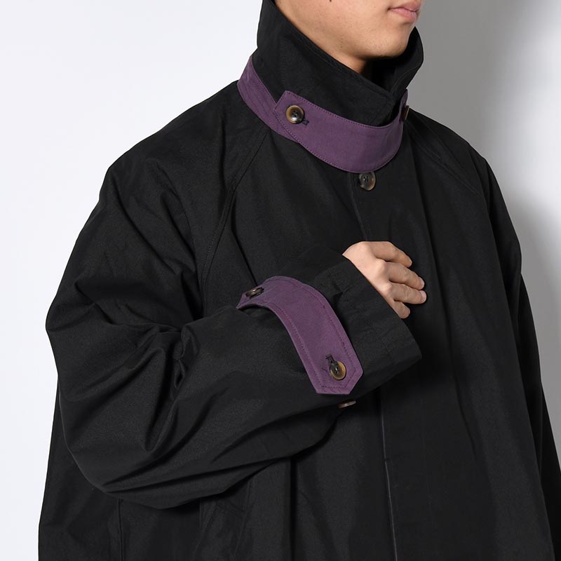 "GRAVES 2TONE" BAL COLLAR COAT -3.COLOR-