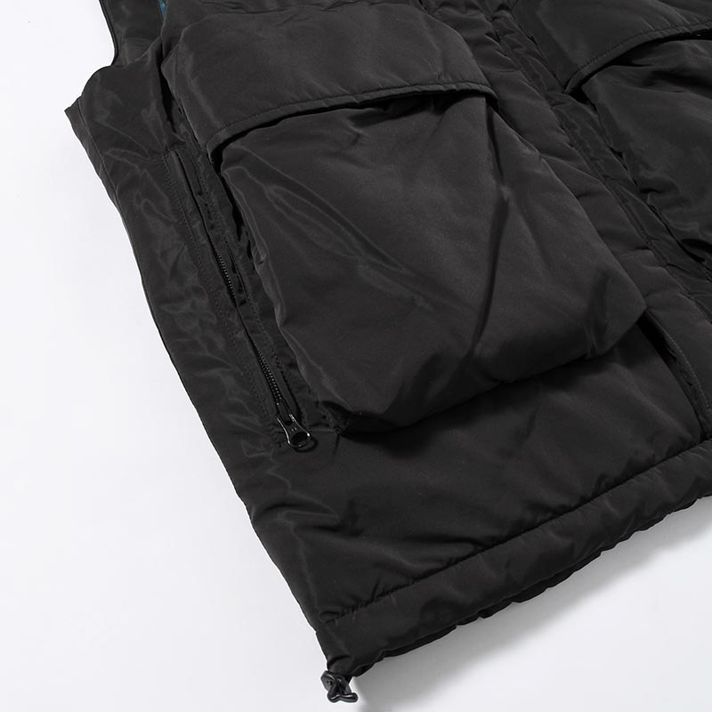 "HYATT PUFF VEST" BIG POCKET PUFF VEST -2.COLOR-