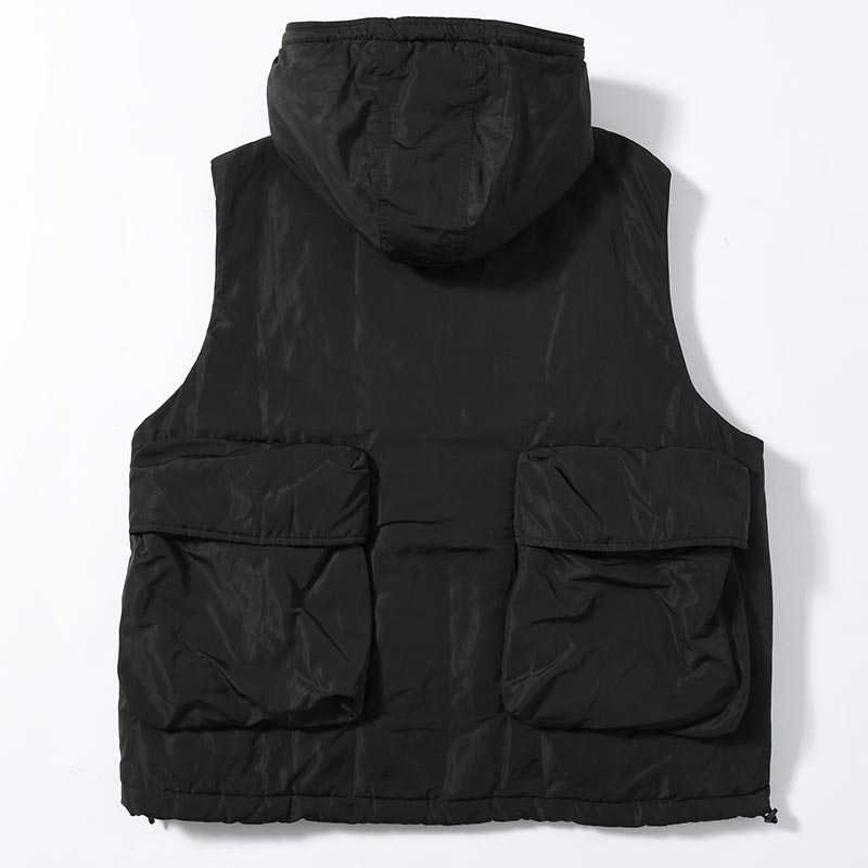 "HYATT PUFF VEST" BIG POCKET PUFF VEST -2.COLOR-