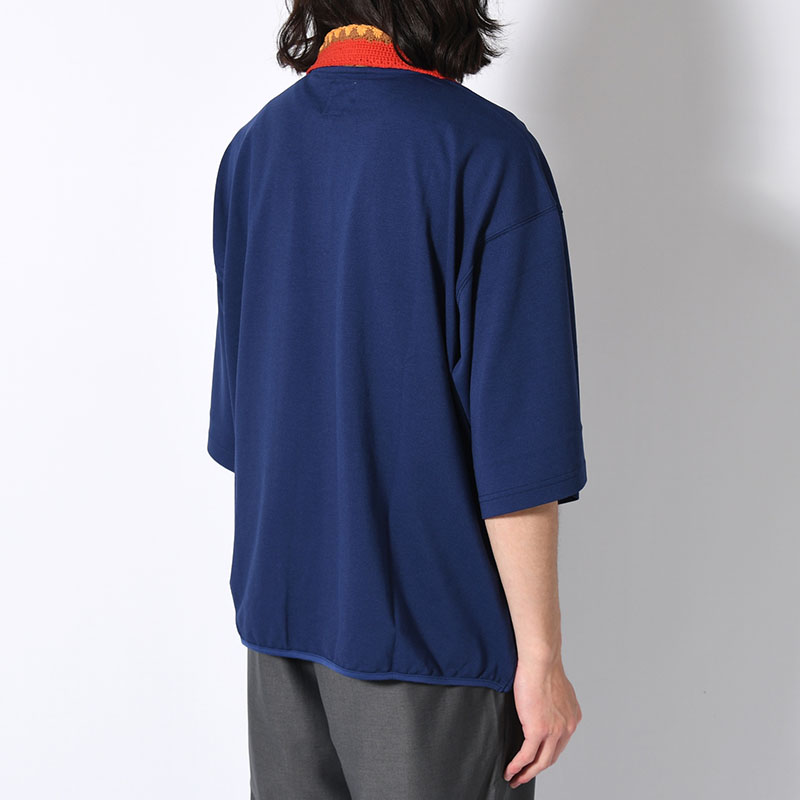 "HIRST" KNIT COLLAR TOPS -3.COLOR-