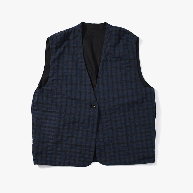 "RENENET" VEST -2.COLOR-(NAVY)