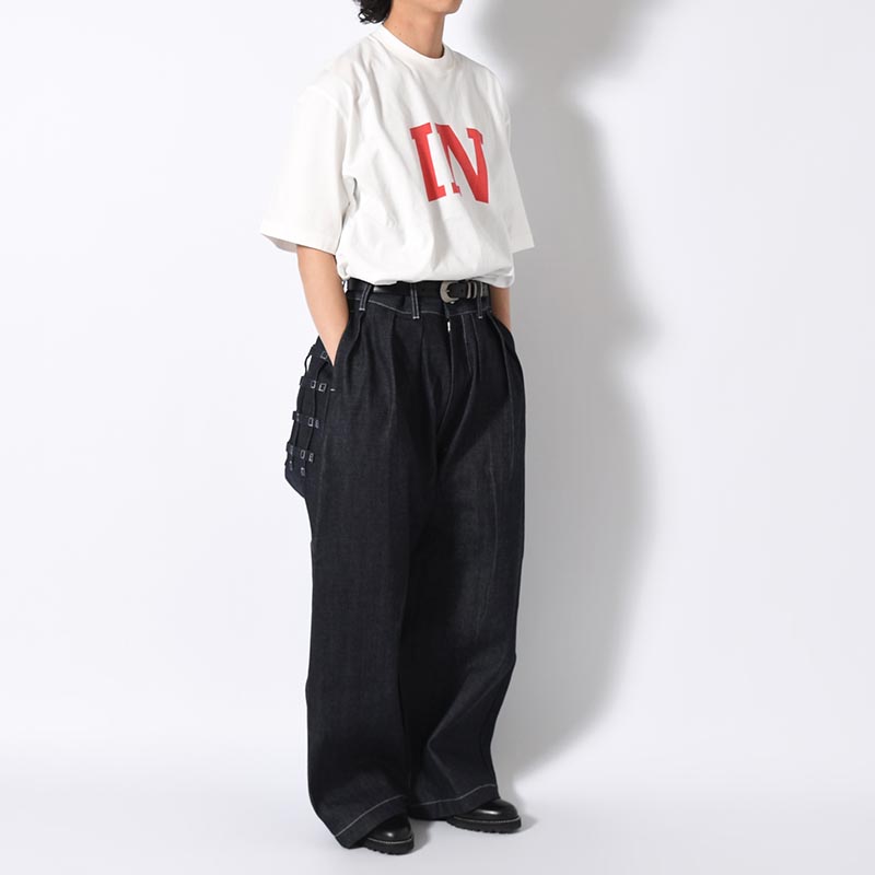 VOLENDAM WORKER WIDE PANTS -INDIGO-