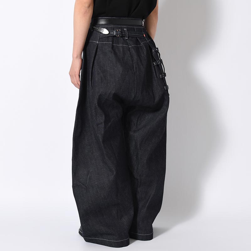 VOLENDAM WORKER WIDE PANTS -INDIGO-