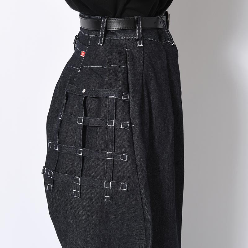 VOLENDAM WORKER WIDE PANTS -INDIGO-