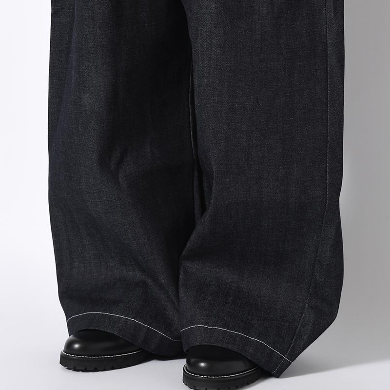 VOLENDAM WORKER WIDE PANTS -INDIGO-