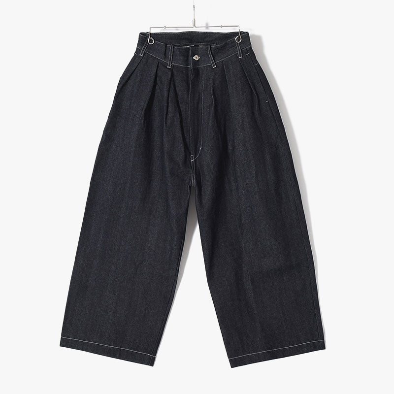 VOLENDAM WORKER WIDE PANTS -INDIGO-