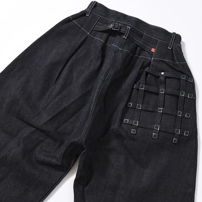 VOLENDAM WORKER WIDE PANTS -INDIGO-