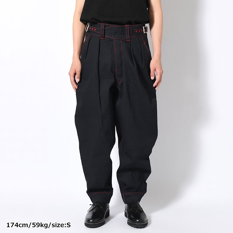 GURKHA PANTS -BLACK-