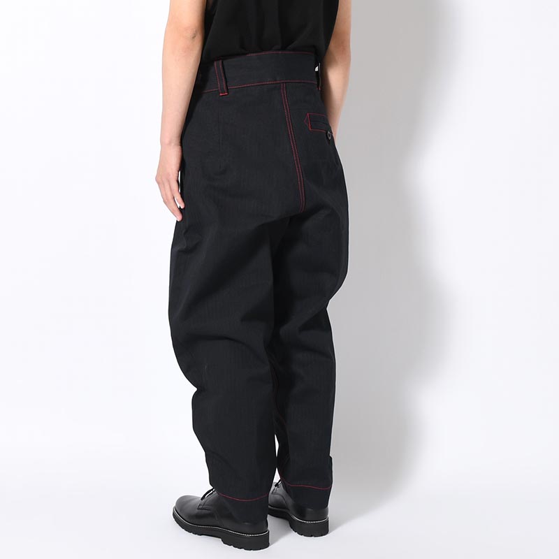 GURKHA PANTS -BLACK-