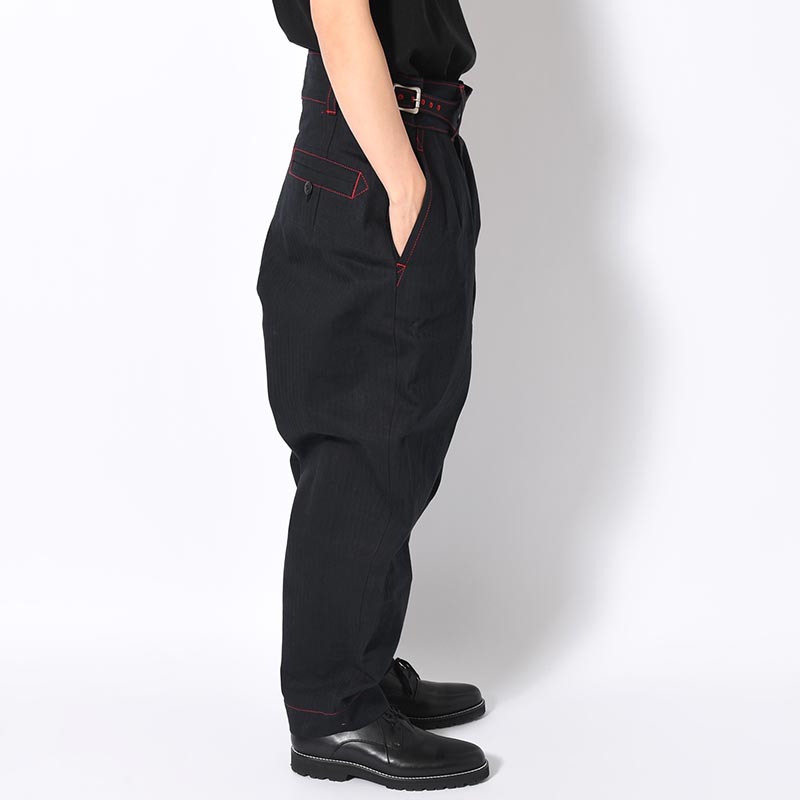 GURKHA PANTS -BLACK-