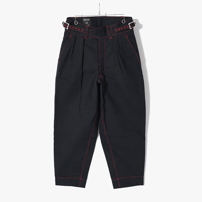 GURKHA PANTS -BLACK-