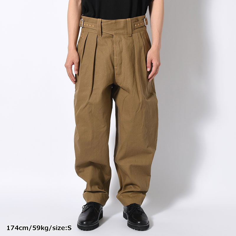 GURKHA PANTS -KHAKI-