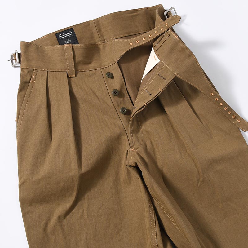 GURKHA PANTS -KHAKI-