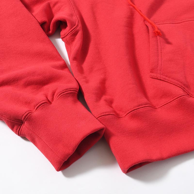 REVERSIBLE SWEAT HOODIE RED-