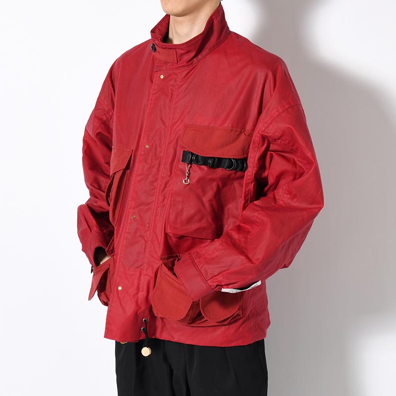 PHOTOGRAPHER JACKET -RED-