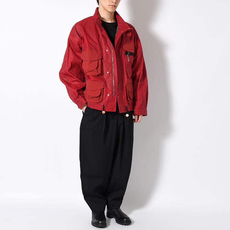 PHOTOGRAPHER JACKET -RED-