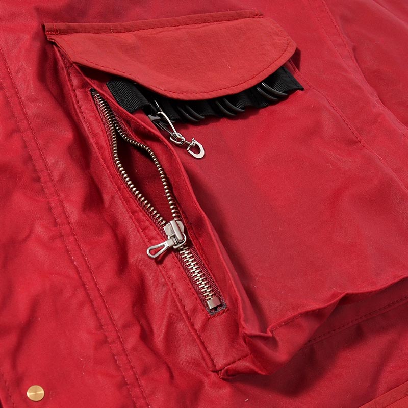 PHOTOGRAPHER JACKET -RED-