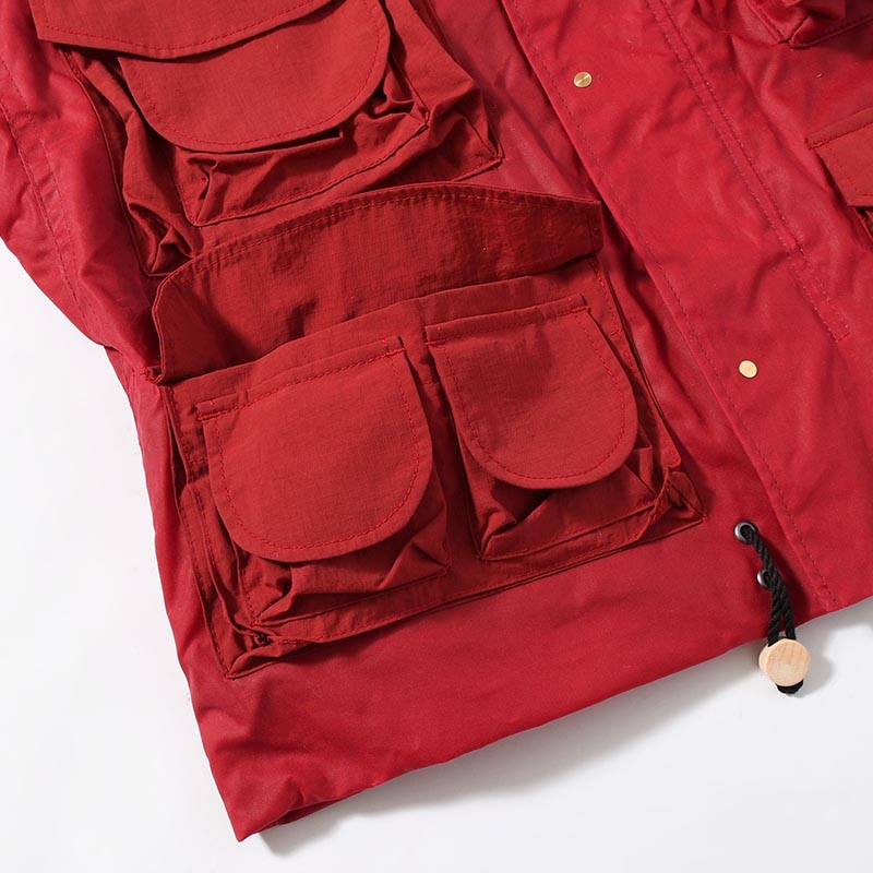 PHOTOGRAPHER JACKET -RED-