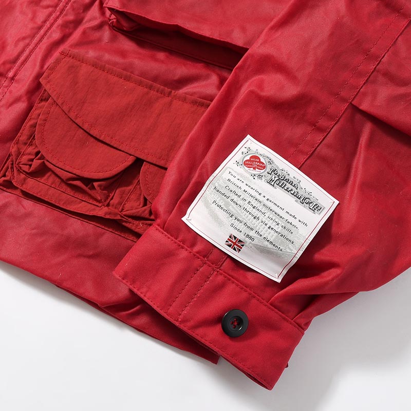 PHOTOGRAPHER JACKET -RED-