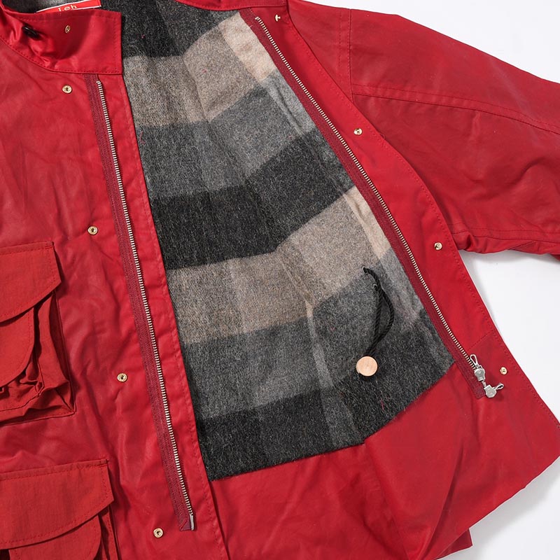 PHOTOGRAPHER JACKET -RED-