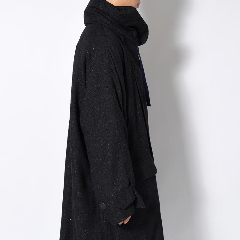 OVER COAT -NAVY-