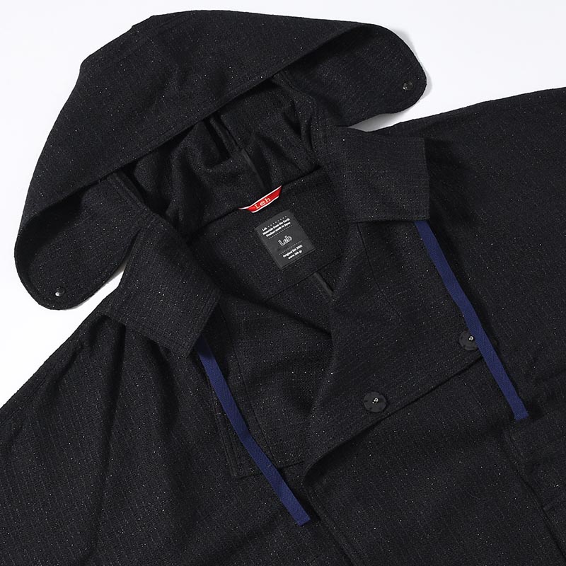 OVER COAT -NAVY-