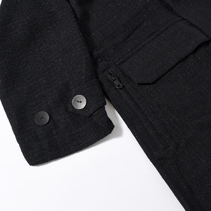 OVER COAT -NAVY-