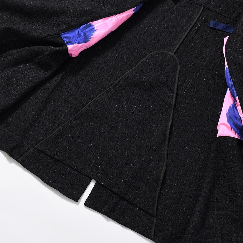 OVER COAT -NAVY-