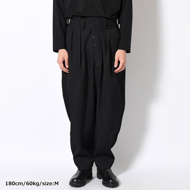 GRUKHA PANTS -BLACK-